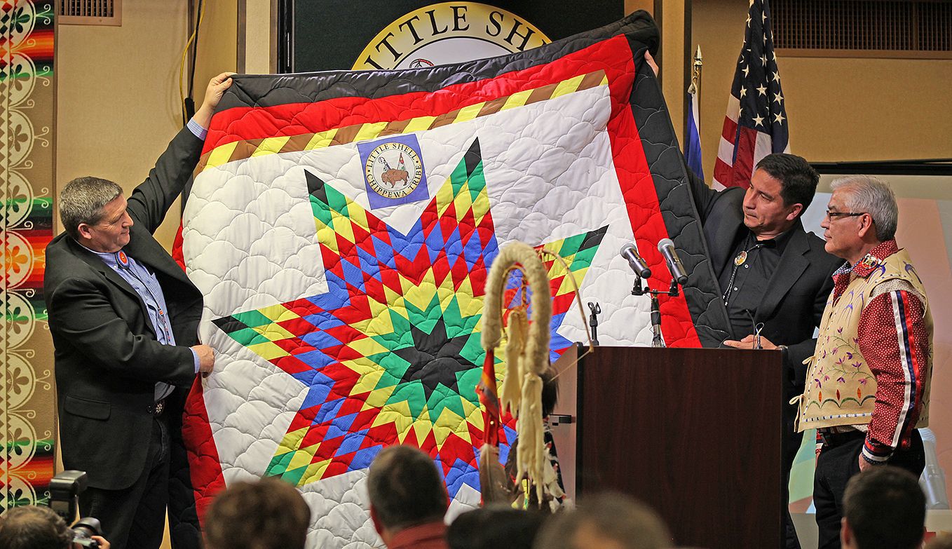 Turtle Mountain delegation
